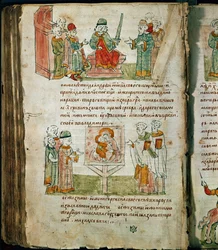 Radziwill krónika, részlet