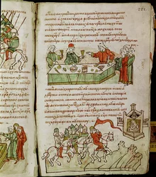 Radziwill krónika, részlet