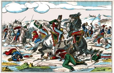 orosz török háború. (Illusztráció, kb. 1880)