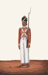 Sepoy, Madras Hadsereg