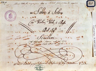 Domenico Scarlatti Salve Regina kottaoldala