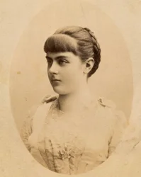 Marie Alexandrine "Mary" von Vetsera bárónő (1871. március 19. - 1889. január 30.) (fénykép)