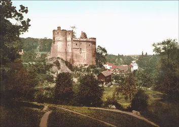 Clisson: A kastély - 1900. V