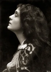 Eleonora Duse - portré profil