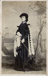 Bajor Mária Zsófia - 1861 - Mária Zsófia Amália, bajor hercegné és a Két Szicília királynőjének portréja (1841-1925)