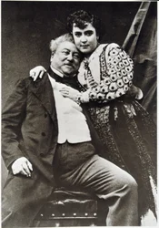 Alexandre Dumas Père (1802-1870) és szeretőjének portréja