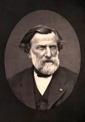 Charles-Louis-Ambroise Thomas, híres zenész portréja.