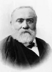 Francisque Sarcey (1827-1899) francia újságíró portréja.