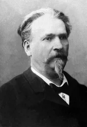 Frederic Mistral (1830-1914) francia költő és író portréja.