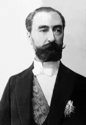 Marie Francois Sadi Carnot (1837-1894) francia államférfi és mérnök portréja.