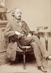 Stephen Heller portréja, 1860-as évek körül (f/w fotó)