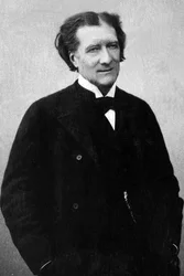 Victorien Sardou (1831-1908) francia drámaíró portréja.