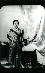 Saovabha Phongsri királynő, 1880 körül (f/w fotó)