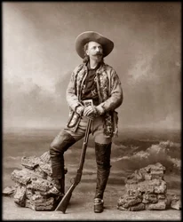 William Frederick Cody – Buffalo Billként ismert – Buffalo Bill (1846-1917), William Cody ezredes portréja