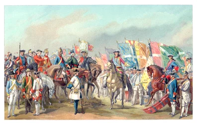 A francia hadsereg jelmezei, 1885.