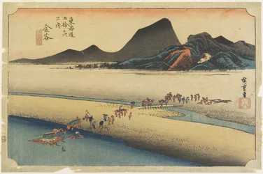 Az O_i folyó távoli partja, Kanaya, c. 1833