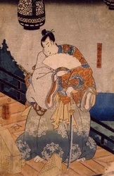 Yawata Taro Yoshiya, Utagawa Kuniyoshi