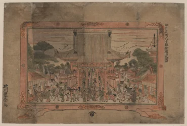 Kinryūzan Sensōji, Asakusa templomának leendő nyomtatványa