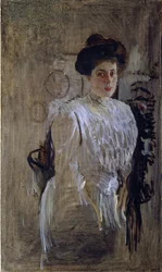 Margarita Kirillovna Morozova portréja, szül. Mamontova 1873-1958, 1910