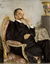 Vlagyimir Mihajlovics Golicin herceg portréja 1847-1932, 1906.