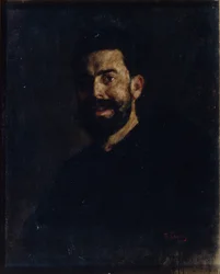 Francisco d’Andrade operaénekes portréja 1859-1921, 1885