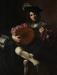 Lantjátékos, kb. 1625-26