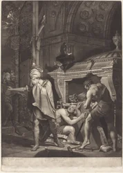 Miravan felnyitja ősei sírját, 1772.