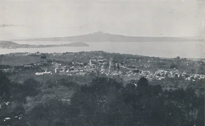 Auckland kikötője, 1924
