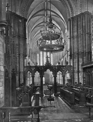 A Christ Church székesegyház belseje, Dublin, Írország, 1924-1926.