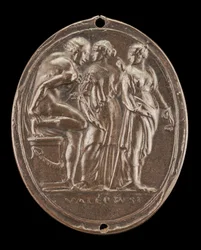 Orestes A fúriáktól szabadult fel, valószínűleg az 1520-as években, 1540 előtt.