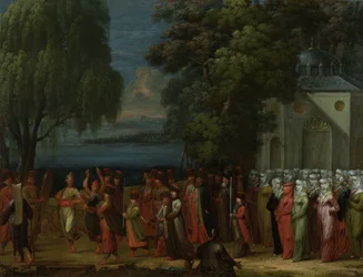 Örmény esküvő, kb 1720-1730