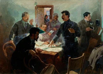 „Az októberi forradalom vezérkara”, 1934.