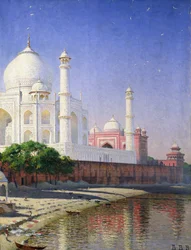 Taj Mahal (olaj, vászon)