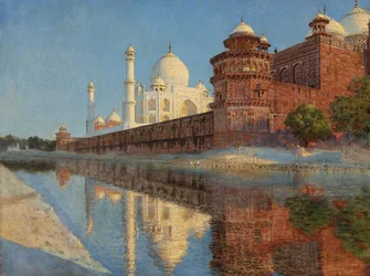 A Taj Mahal. Este
