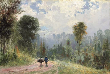 Erdei ösvény, 1874
