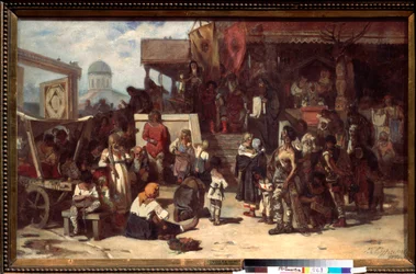 A nagyherceg ítélete – Vaszilij Ivanovics Surikov (Vaszilij Szurikov vagy Vaszilij Surikov) festménye (1848-1916), olaj, vászon