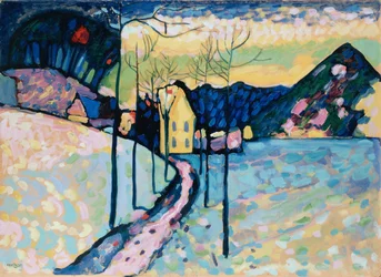 Téli táj, 1909.