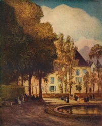 Dragon Basin, Versailles, 1915