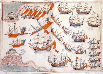 Háború Velence és az Oszmán Birodalom között: a dardanellai csata, amelyben 1655-ben a velencei Lorenzo Marcello kapitány győzött