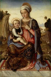 Szűz és gyermek, 15. század