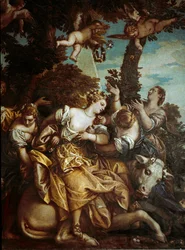 Európa elrablása. Paolo Caliari Paolo Veronese festménye