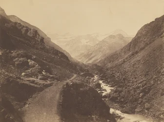 A Káosz völgye Gavarnie közelében (Chaos near de gavarnie).