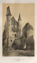 Festői építészet vagy a 15. századi műemlékek. És XVI. Századok: XV. és XVI. századi francia kastélyok: Pl. 82, Sart-l