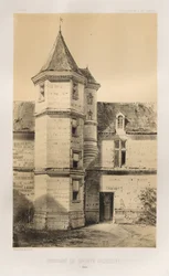 Festői építészet vagy a 15. századi műemlékek. És XVI. Századok: XV. és XVI. századi francia kastélyok: Pl. 87, Sainte Gaudulfe (Eure) rendház