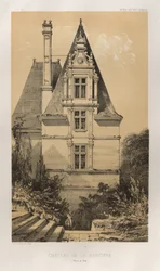 Festői építészet vagy a 15. századi műemlékek. És XVI. Századok: Chateaux De France a XV. és XVI. században: Pl. 37, Château De La Ranciere (Maine et Loire)
