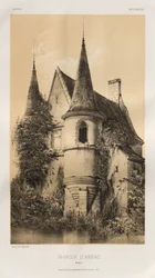 ...pl. 98, Ansac Corrèze kúria, 1860.