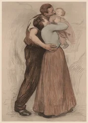 A csók, 1898.