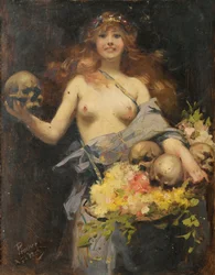 A virágárus, 1882.
