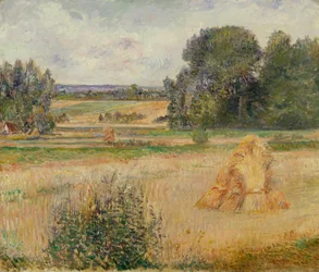 Táj, Eragny (olaj, vászon)