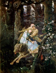 Iván cárevics a Szürke Farkason, 1889